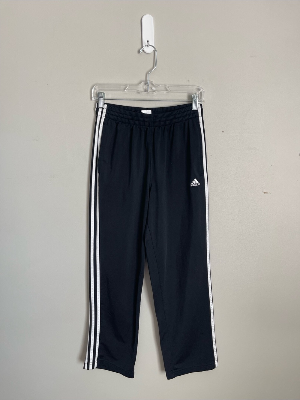 ADIDAS Black Jogger Track Pants Sz L